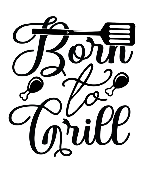 Born to Grill-01 Poster Canvas Movie Film Print A0 A1 A2 A3 A4 A5 A6 Art Wall De