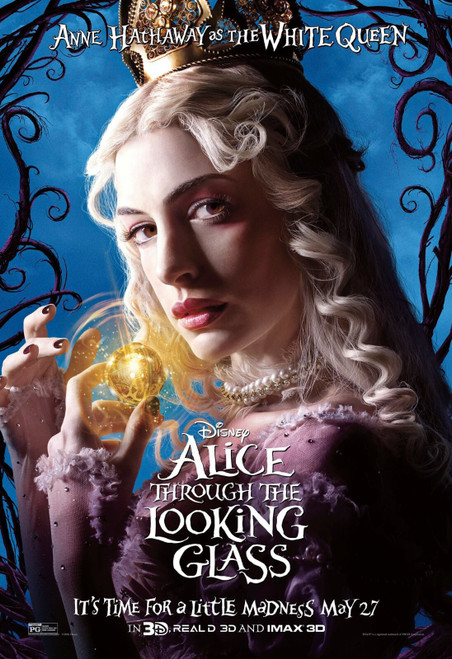 Alice Through the Looking Glass (2016)_10 Movie Film Poster Canvas iconic design