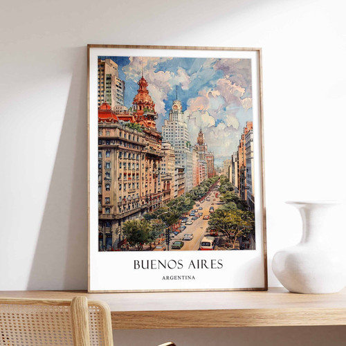 3_Buenos Aires Poster, Home Decor, Travel Art, Argentinian Wall Art, Argentina T