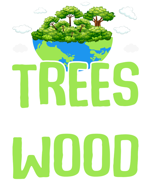 84.-Trees-Give-Me-Wood Poster Canvas Movie Film Print A0 A1 A2 A3 A4 A5 A6 Art W