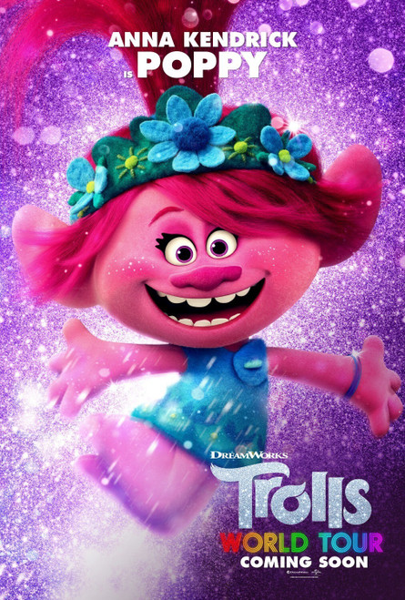 Trolls World Tour (2020)_28 Poster Canvas Movie Film Print A0 A1 A2 A3 A4 A5 A6