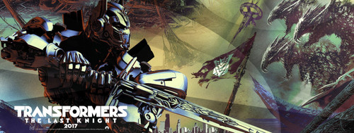 Transformers_ The Last Knight (2017)_1 Poster Canvas Movie Film Print A0 A1 A2 A