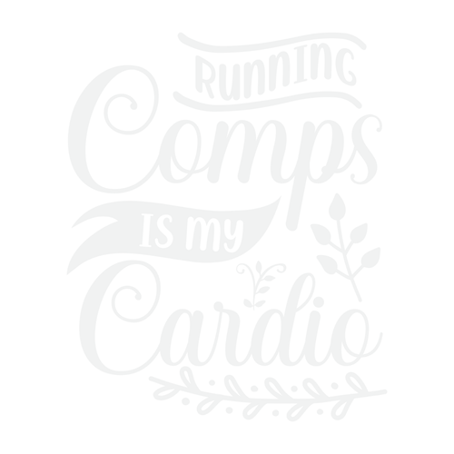running comps is my cardio-01 (5) Poster Canvas Movie Film Print A0 A1 A2 A3 A4