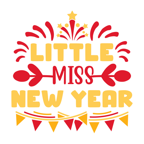 Little Miss New Year-01 (6) Sarcastic Poster Canvas Print A0 A1 A2 A3 A4 A5 A6 A