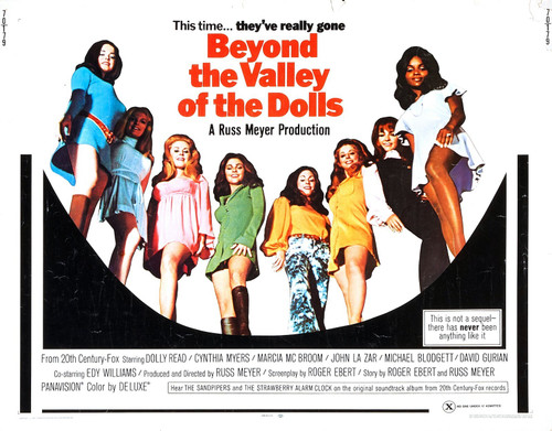 Beyond Valley Of The Dolls 02 Poster Canvas Movie Film Print A0 A1 A2 A3 A4 A5 A