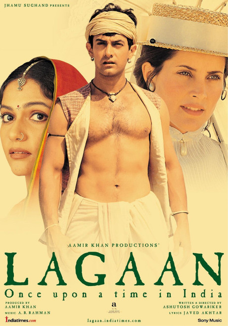 Lagaan (2001)_3 Poster Canvas Movie Film Print A0 A1 A2 A3 A4 A5 A6 Art Wall Dec