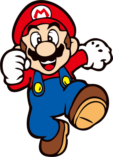 Mario PNG 33 (2) Poster Canvas Movie Film Print A0 A1 A2 A3 A4 A5 A6 Art Wall De