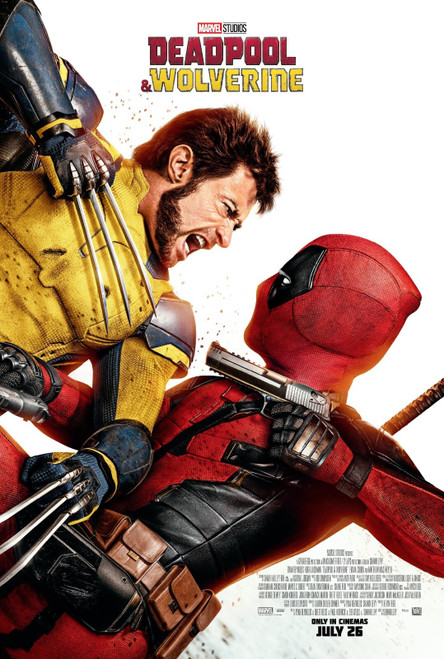Deadpool & Wolverine (2024)_6 Movie Film Poster Canvas iconic design
