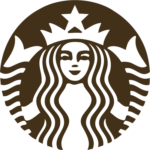 starbucks_logo_6 Funny Poster Canvas Art Print A0 A1 A2 A3 A4 A5 A6 Art Wall Dec