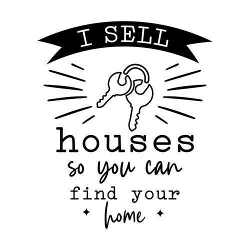 I sell houses so you can find your home-01 (2) Poster Text for you Canvas Print