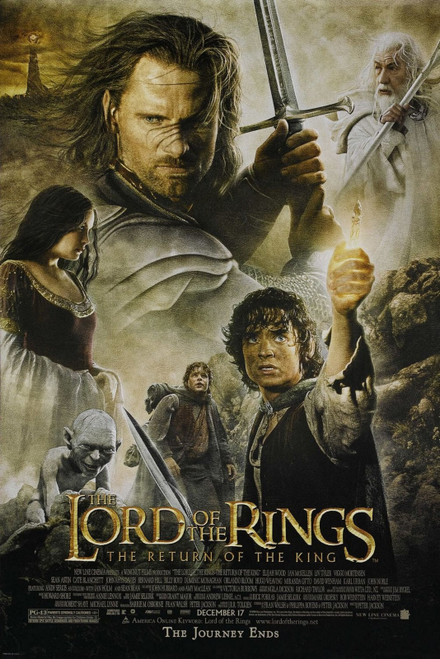 The Lord of the Rings_ The Return of the King (2003)_7 Poster Canvas Movie Film