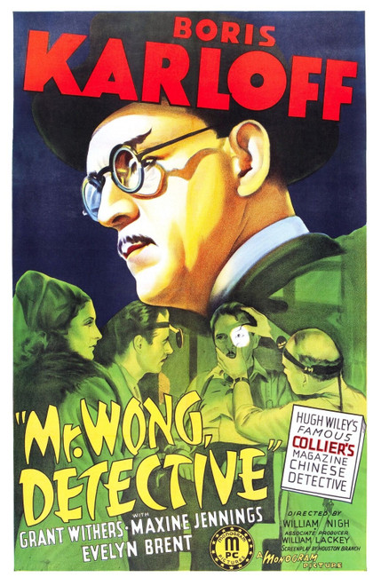 Mr. Wong, Detective (1938)_0 Poster Canvas Movie Film Print A0 A1 A2 A3 A4 A5 A6