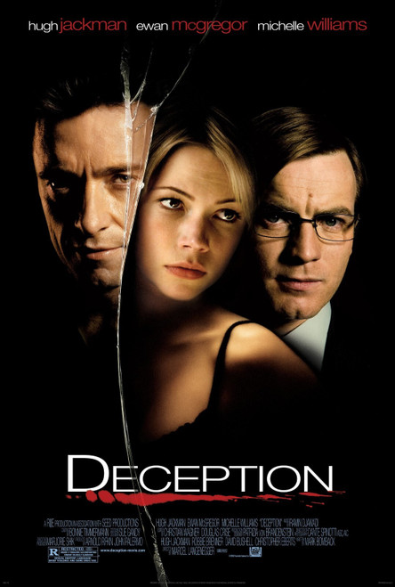Deception (2008)_1 Movie Film Poster Canvas iconic design