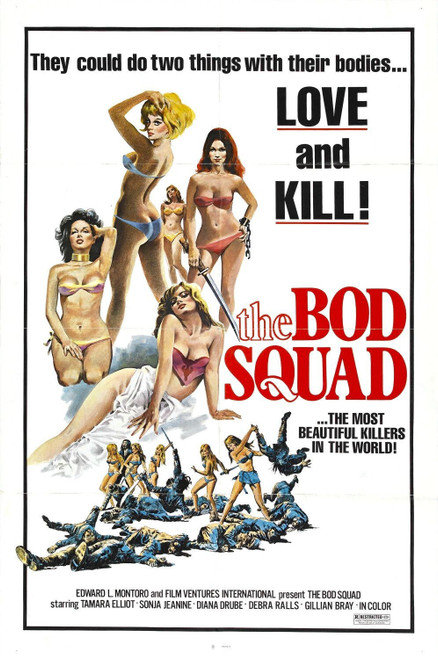 The Bod Squad (1976)_0 Poster Canvas Movie Film Print A0 A1 A2 A3 A4 A5 A6 Art W