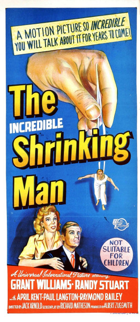 Incredible Shrinking Man 06 Poster Canvas Movie Film Print A0 A1 A2 A3 A4 A5 A6