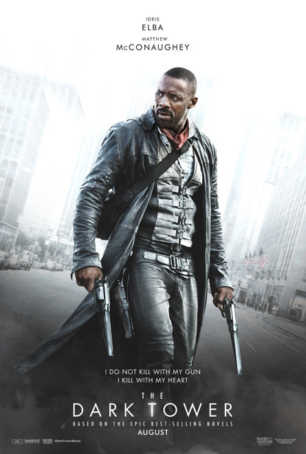 The Dark Tower (2017)_4 Poster Canvas Movie Film Print A0 A1 A2 A3 A4 A5 A6 Art