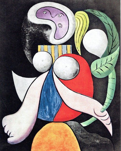 Woman with a Flower Picasso 10 04 32
