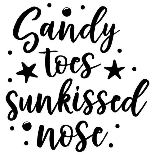 Sandy-toes-sunkissed-nose Poster Canvas Movie Film Print A0 A1 A2 A3 A4 A5 A6 Ar