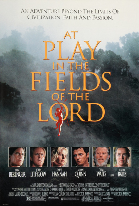 At Play in the Fields of the Lord (1991)_0 Movie Film Poster Canvas iconic desig