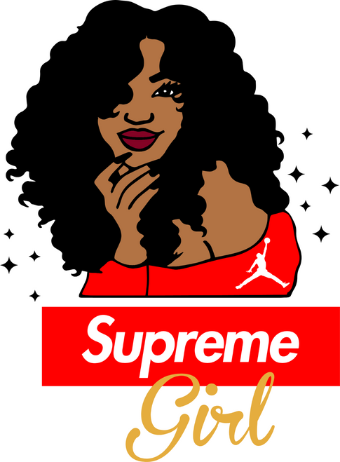 Supreme-girl Poster Canvas Movie Film Print A0 A1 A2 A3 A4 A5 A6 Art Wall Decora