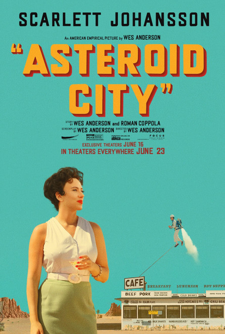 Asteroid City (2023)_5 Movie Film Poster Canvas iconic design