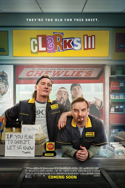 Clerks III (2022)_5 Movie Film Poster Canvas iconic design