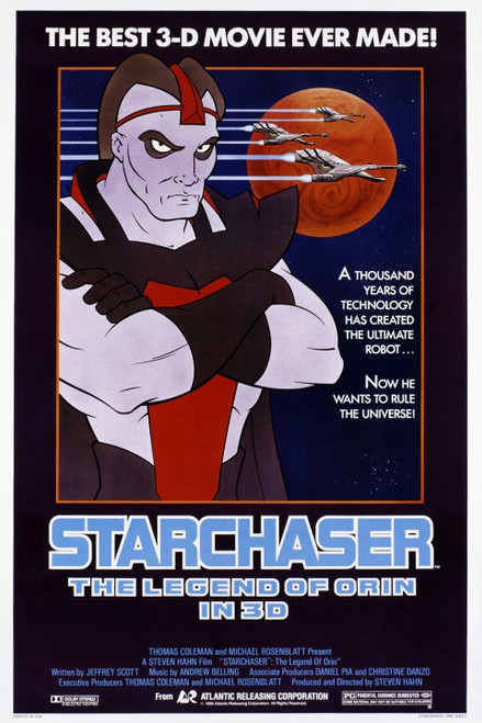 Starchaser_ The Legend of Orin (1985)_3 Poster Canvas Movie Film Print A0 A1 A2