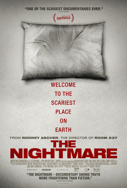 The Nightmare (2015)_1 Poster Canvas Movie Film Print A0 A1 A2 A3 A4 A5 A6 Art W