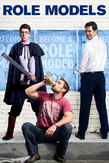 ROLE MODELS (2008) 1 Poster Canvas Movie Film Print A0 A1 A2 A3 A4 A5 A6 Art Wal
