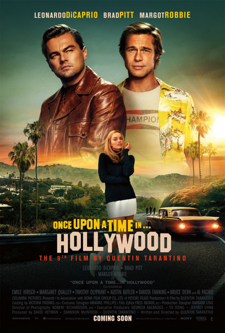 Once Upon a Time in Hollywood 21 Poster Canvas Movie Film Print A0 A1 A2 A3 A4 A