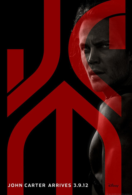 John Carter (2012)_1 Poster Canvas Movie Film Print A0 A1 A2 A3 A4 A5 A6 Art Wal