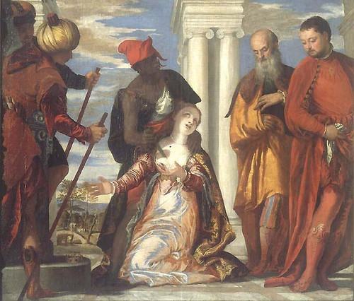 Veronese_The_Martyrdom_of_St._Justine Poster Canvas Movie Film Print A0 A1 A2 A3