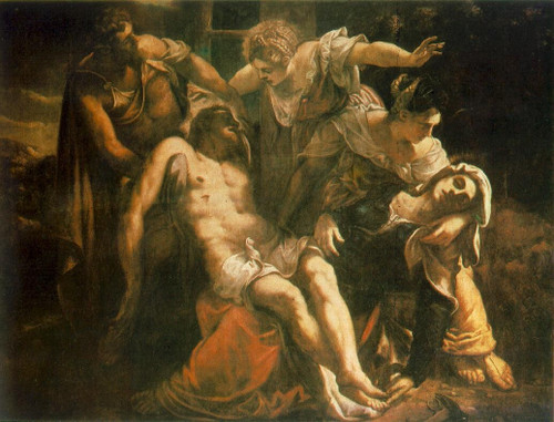 Descent_from_the_Cross_WGA Art Gallery Poster Canvas Print Wall Decoration A0 A1