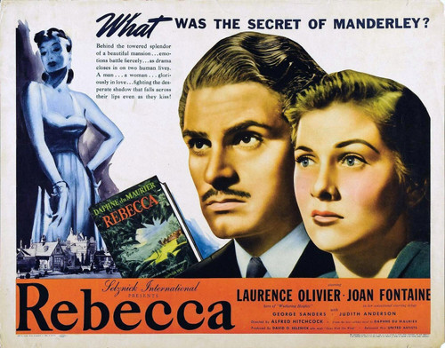 Rebecca (1940)_5 Poster Canvas Movie Film Print A0 A1 A2 A3 A4 A5 A6 Art Wall De