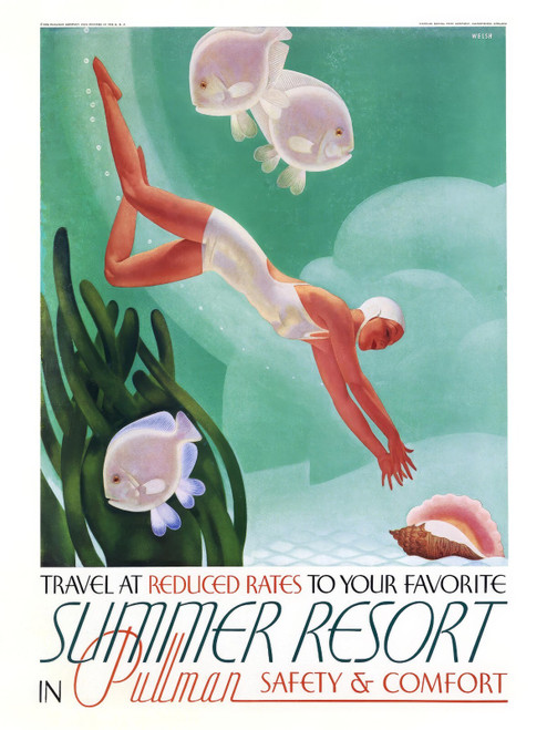 50333756506_WELSH, William P. (1889-1984). Travel at Reduced Rates to Your Favor