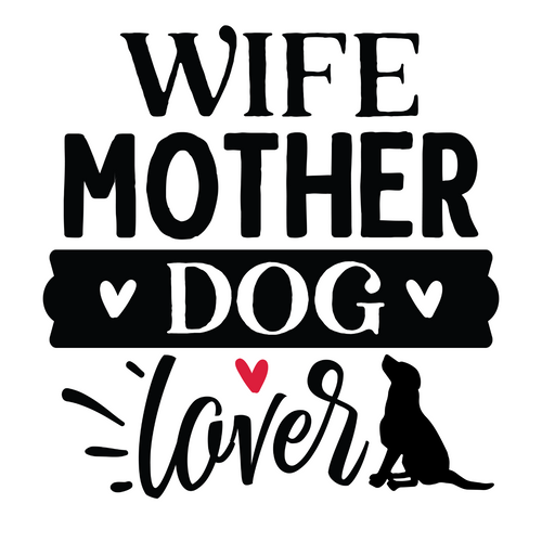 wife mother dog lover-01 Poster Canvas Movie Film Print A0 A1 A2 A3 A4 A5 A6 Art