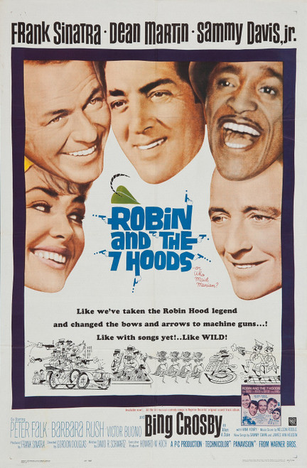 Robin and the 7 Hoods (1964)_1 Poster Canvas Movie Film Print A0 A1 A2 A3 A4 A5