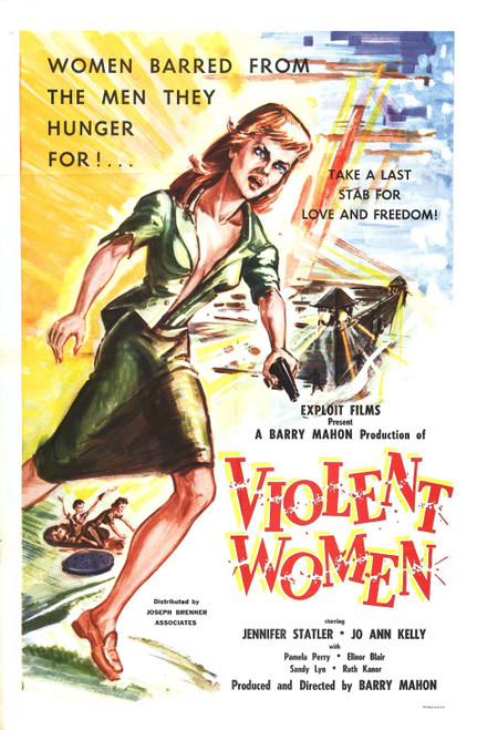 Violent Women 01 Poster Canvas Movie Film Print A0 A1 A2 A3 A4 A5 A6 Art Wall De
