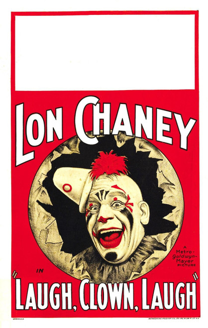 Laugh, Clown, Laugh (1928)_1 Poster Canvas Movie Film Print A0 A1 A2 A3 A4 A5 A6