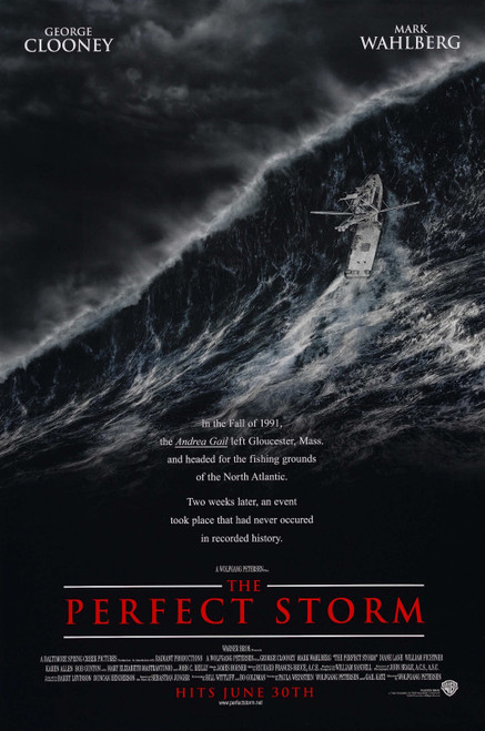 The Perfect Storm (2000)_1 Poster Canvas Movie Film Print A0 A1 A2 A3 A4 A5 A6 A