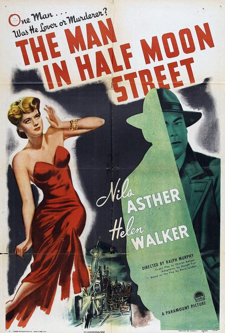 The Man in Half Moon Street (1945)_0 Poster Canvas Movie Film Print A0 A1 A2 A3