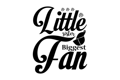 little sister biggest fan (2) Poster Canvas Movie Film Print A0 A1 A2 A3 A4 A5 A