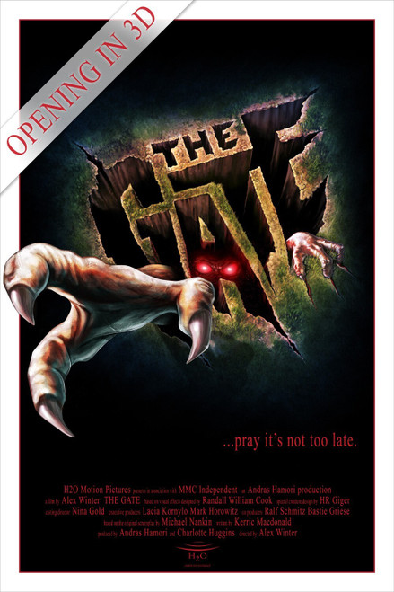 The Gate (2012)_0 Poster Canvas Movie Film Print A0 A1 A2 A3 A4 A5 A6 Art Wall D