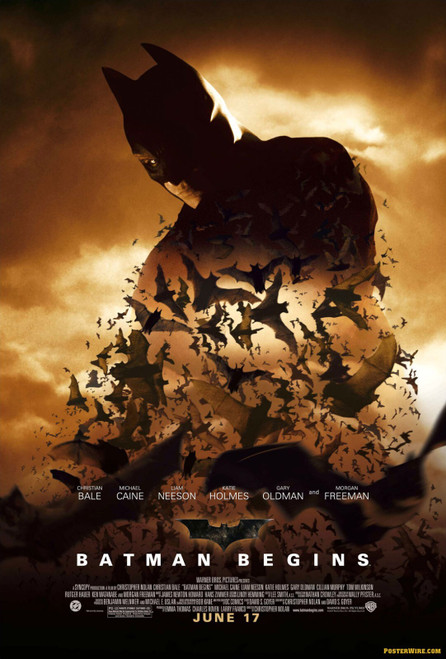 batman_begins_teaser_c Poster Canvas Movie Film Print A0 A1 A2 A3 A4 A5 A6 Art W