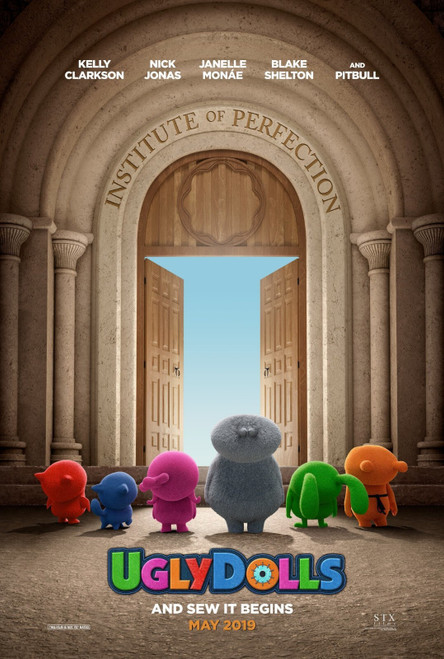 Ugly Dolls (2019)_2 Poster Canvas Movie Film Print A0 A1 A2 A3 A4 A5 A6 Art Wall