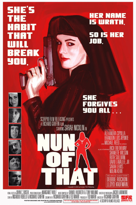 Nun Of That 01 Poster Canvas Movie Film Print A0 A1 A2 A3 A4 A5 A6 Art Wall Deco