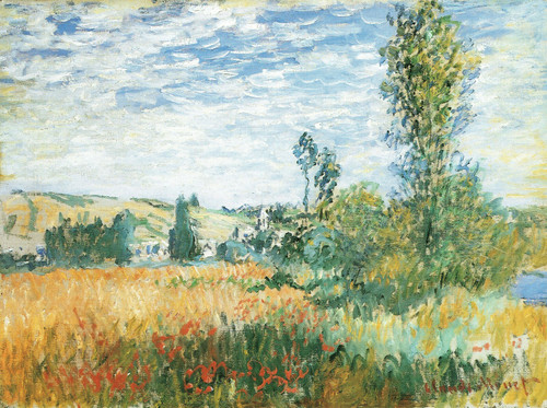 Monet- Vetheuil Poster Canvas Movie Film Print A0 A1 A2 A3 A4 A5 A6 Art Wall Dec