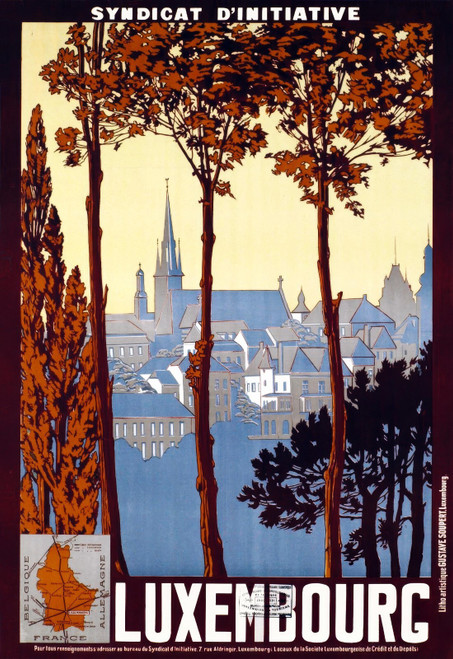 51278787031_SOUPERT, Gustave. Luxembourg, c. 1930.-artofuniverse0