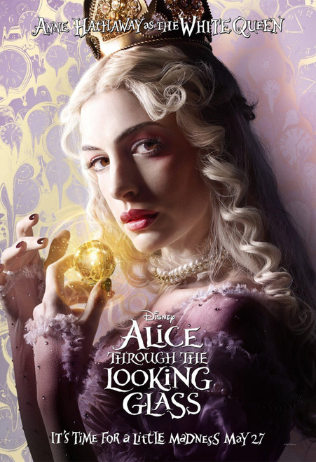 Alice Through the Looking Glass (2016)_3 Movie Film Poster Canvas iconic design