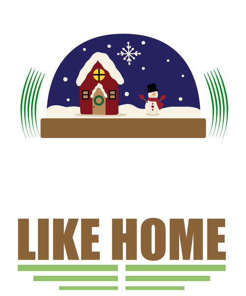 Theres snow place like home-01 Poster Canvas Movie Film Print A0 A1 A2 A3 A4 A5